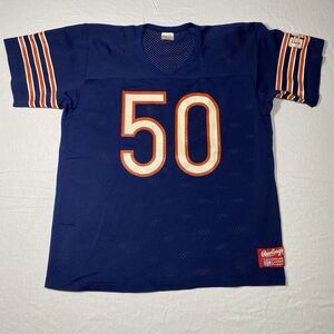Vintage 1950s Rawlings NFL Chicago Bears Football Jersey SIze Large